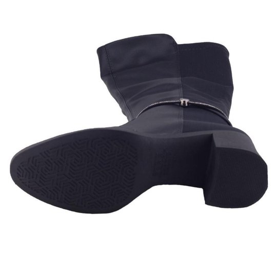 Bota Feminina Dakota G9622 cano longo salto médio