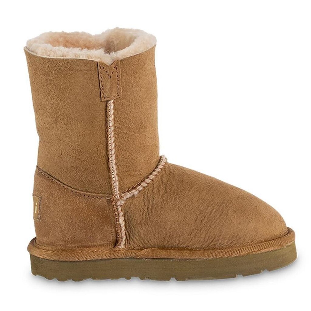 Bota Feminina Illi Boots CM Pele Ovina II Marrom Castanho