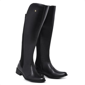 Bota Feminina Montaria Over Cano Longo Neoprene Myrol Outlet Confira