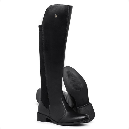 Bota Feminina Montaria Over Cano Longo Neoprene Myrol Outlet