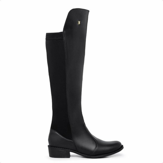 Bota Feminina Montaria Over Cano Longo Neoprene Myrol Outlet