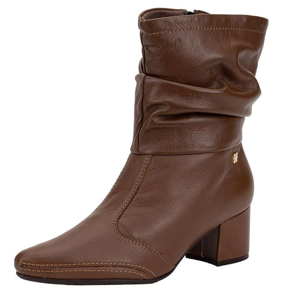 Bota Feminina Slouch Cano Baixo Total Comfort Ramarim 2657104