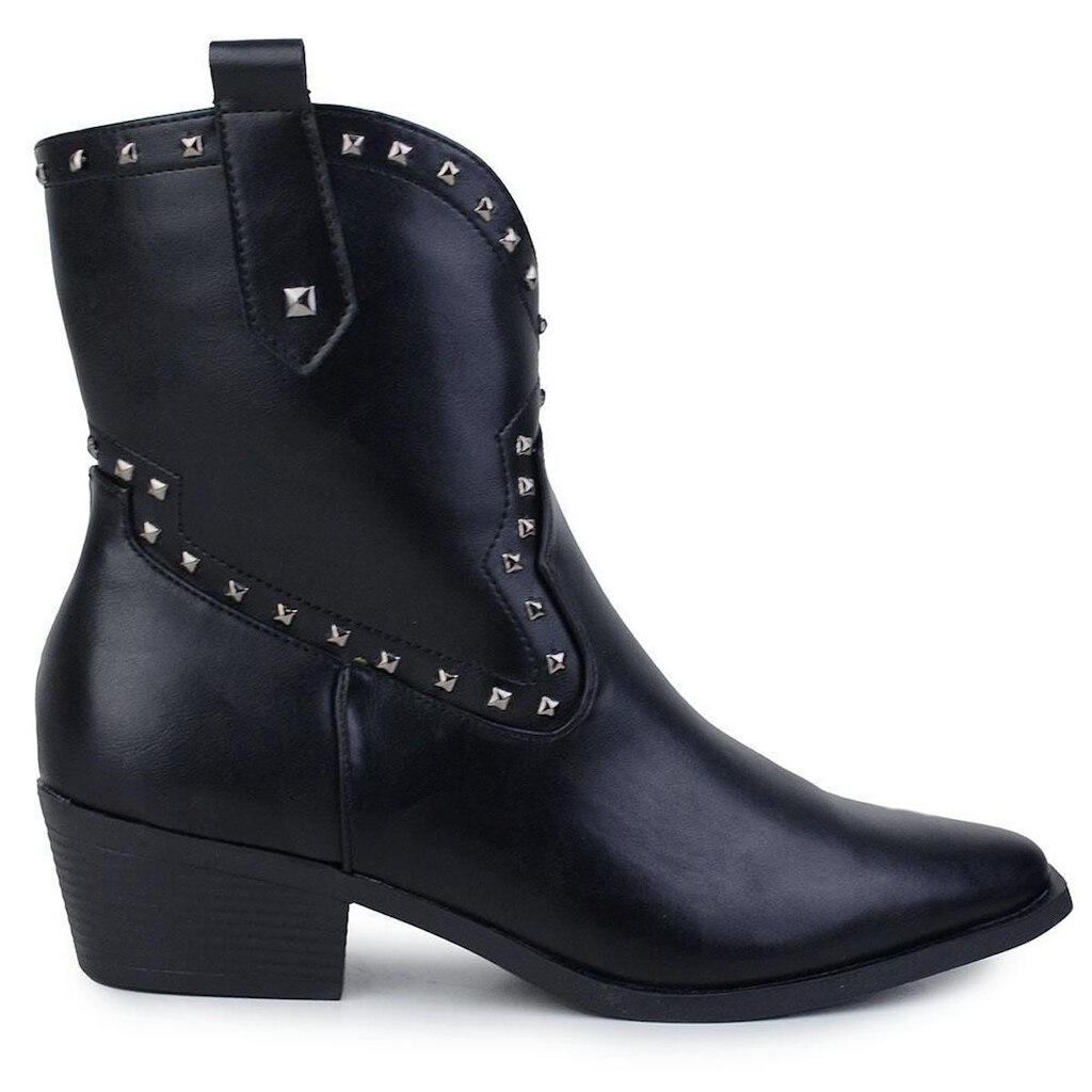 Bota Feminina Sua Cia Western Preto - 8309.16434