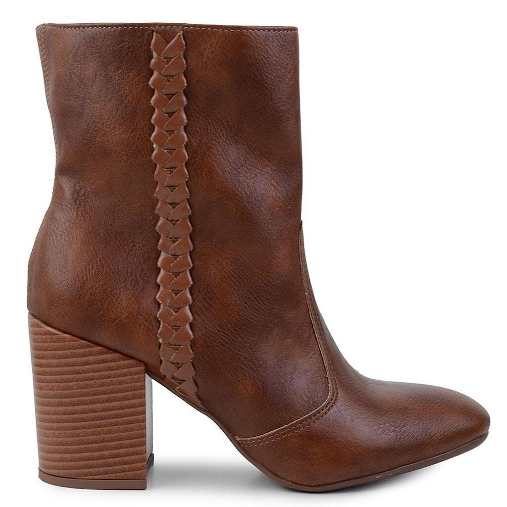 Bota Feminina Suzana Santos CB Marrom Caramelo - 3246