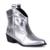 Bota Feminina Texana Western Infantil Country Bico Fino Moda - Prata