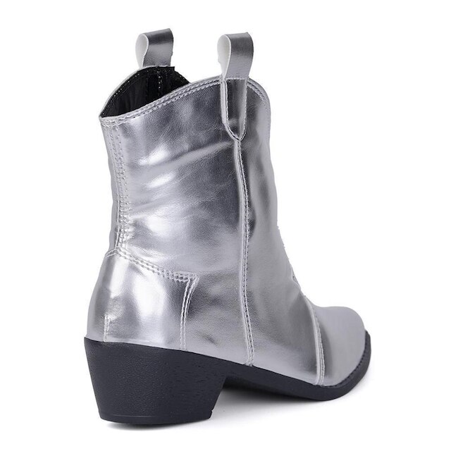 Bota Feminina Texana Western Infantil Country Bico Fino Moda