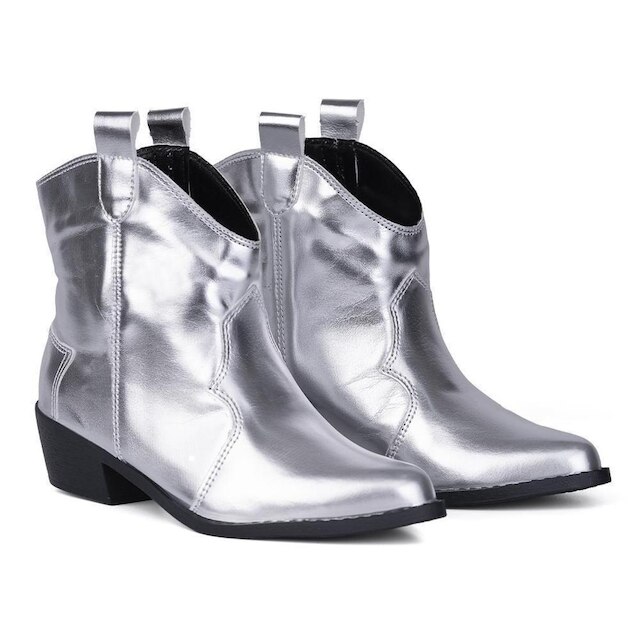 Bota Feminina Texana Western Infantil Country Bico Fino Moda