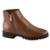 Bota Feminina Via Uno 868009 - Caramelo+Marrom