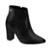 Bota Feminina Vizzano Confortavel Cano Curto Salto Bloco Alto Moda Casual Outono Inverno Ref: 3105.1 - Preto