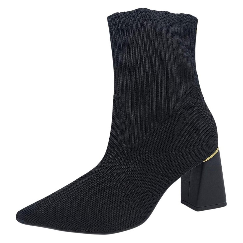 Bota Feminino Salto Médio Bloco Elegante Confortavel Cacci