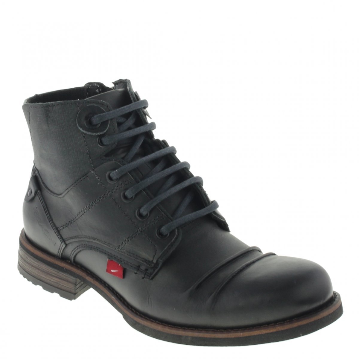 bota ferracini masculina preta