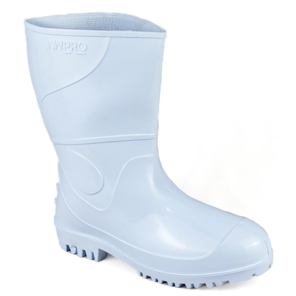 Bota Galocha Limpeza Borracha Cano Alto Antiderrapante Trabalho