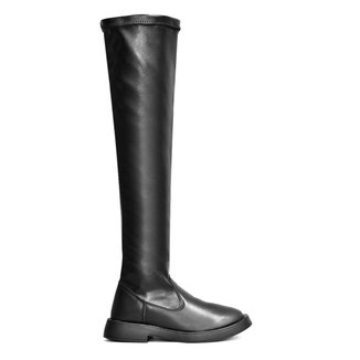Bota Godiva Montaria Rasteira Feminina Preta