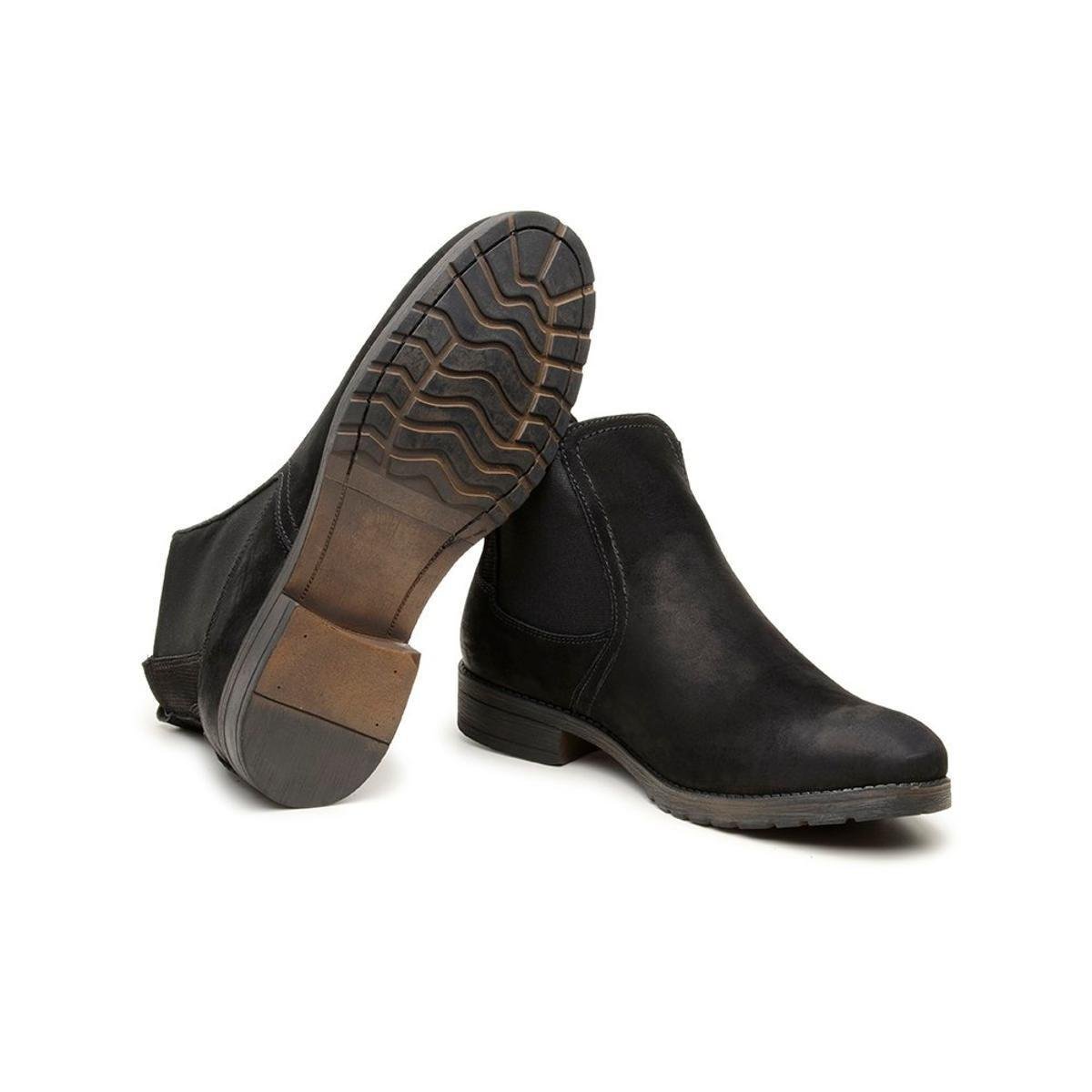 Bota Hunter Couro 775 Masculina - Preto | Zattini