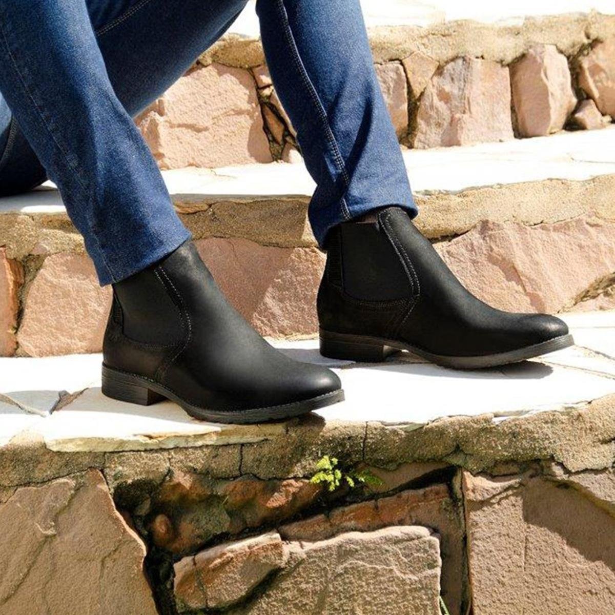 Bota Hunter Couro 775 Masculina - Preto | Zattini