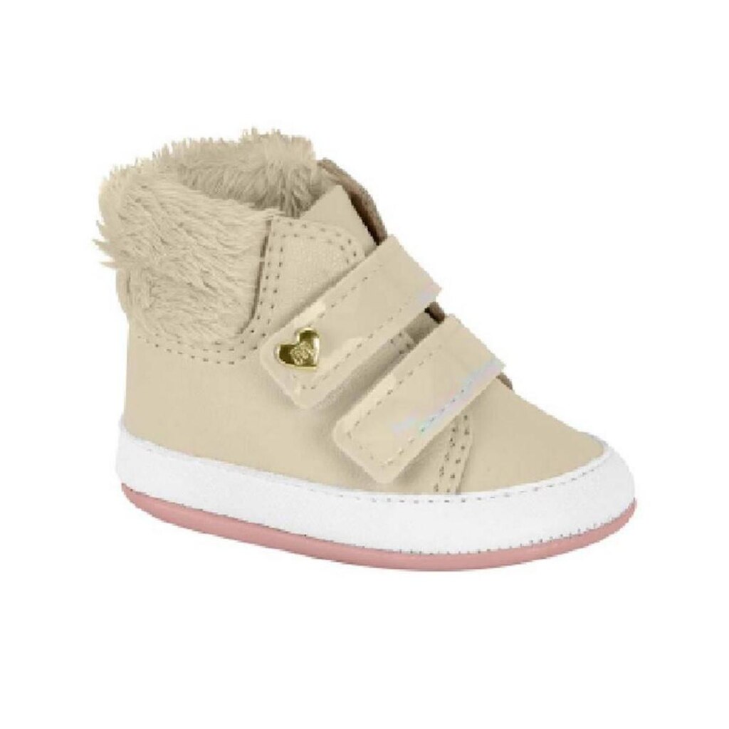 Bota Inf Fem Molekinha Napa Turim Creme 2901.560