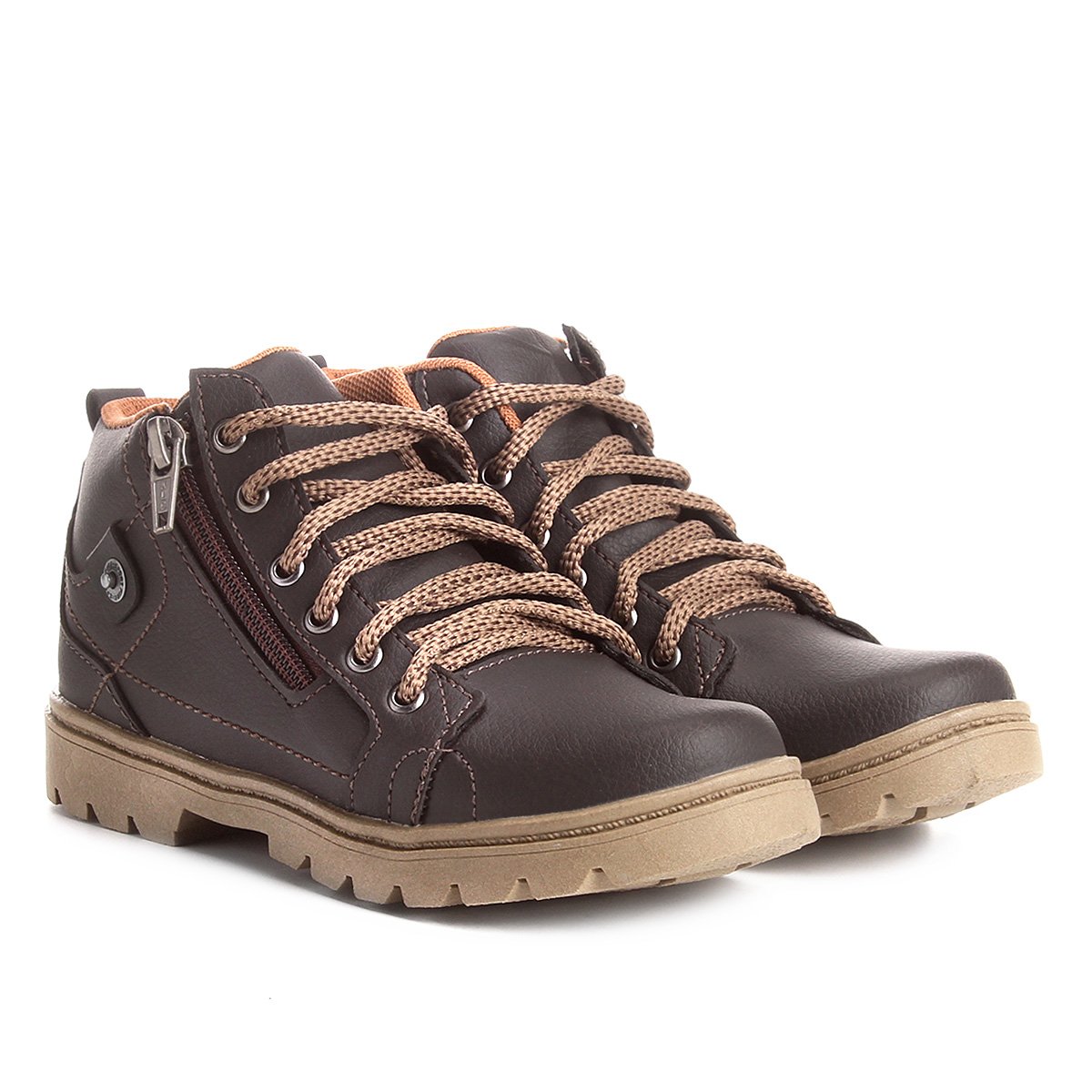 bota infantil coturno kurz tratorada masculina