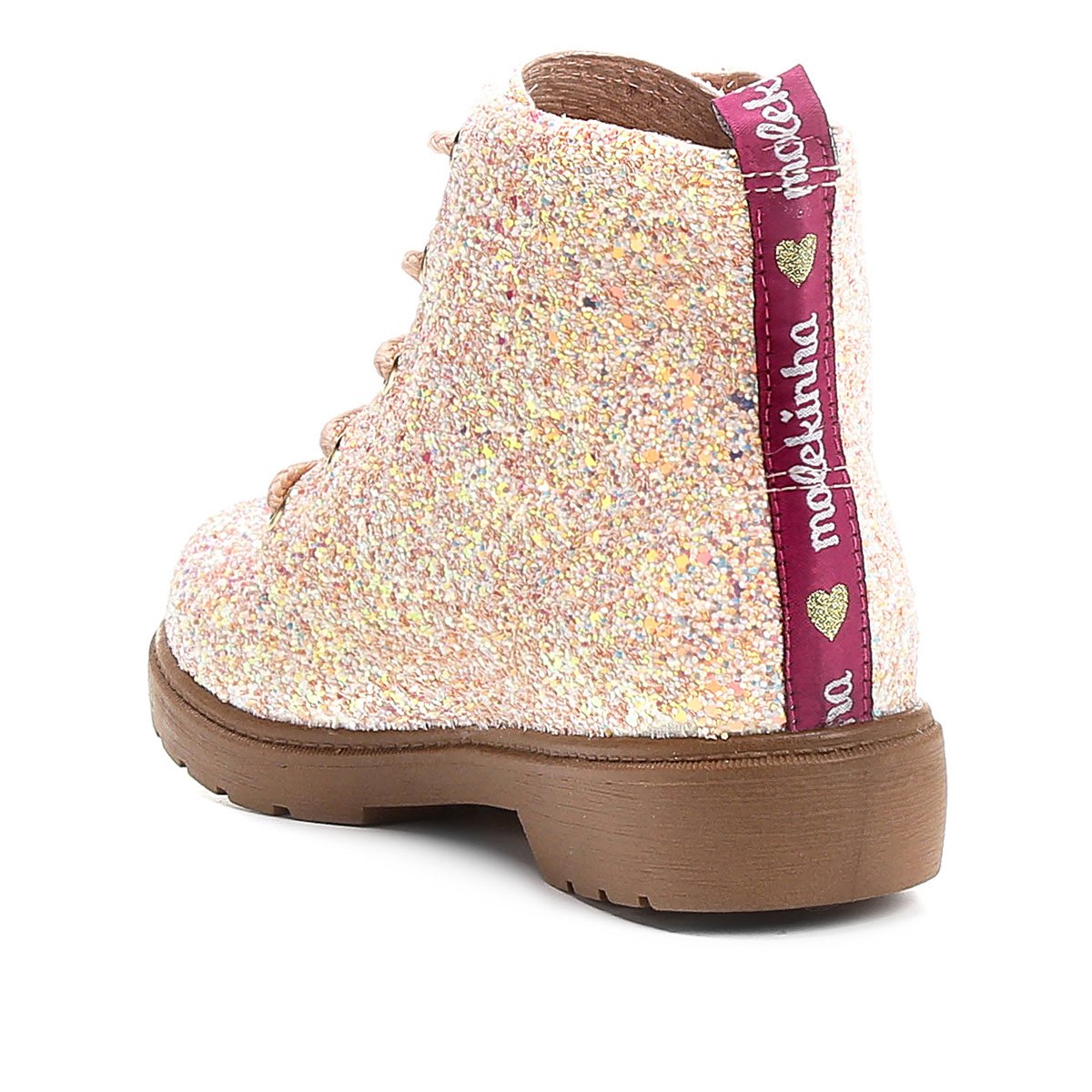 bota molekinha glitter