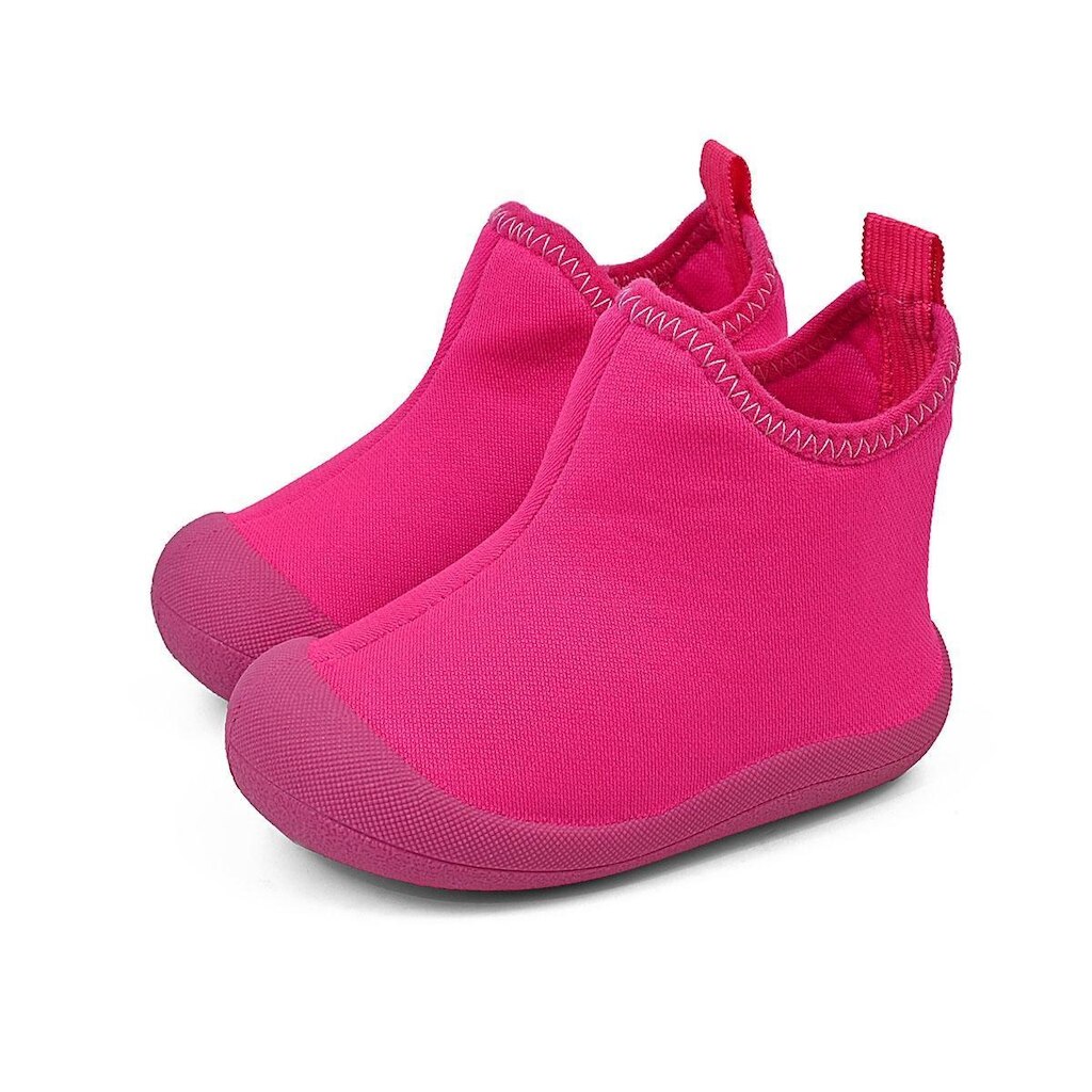 Bota Infantil Esportiva Bebê Menina Pink Cano Alto Inverno Antiderrapante Confortável Mz Shoes