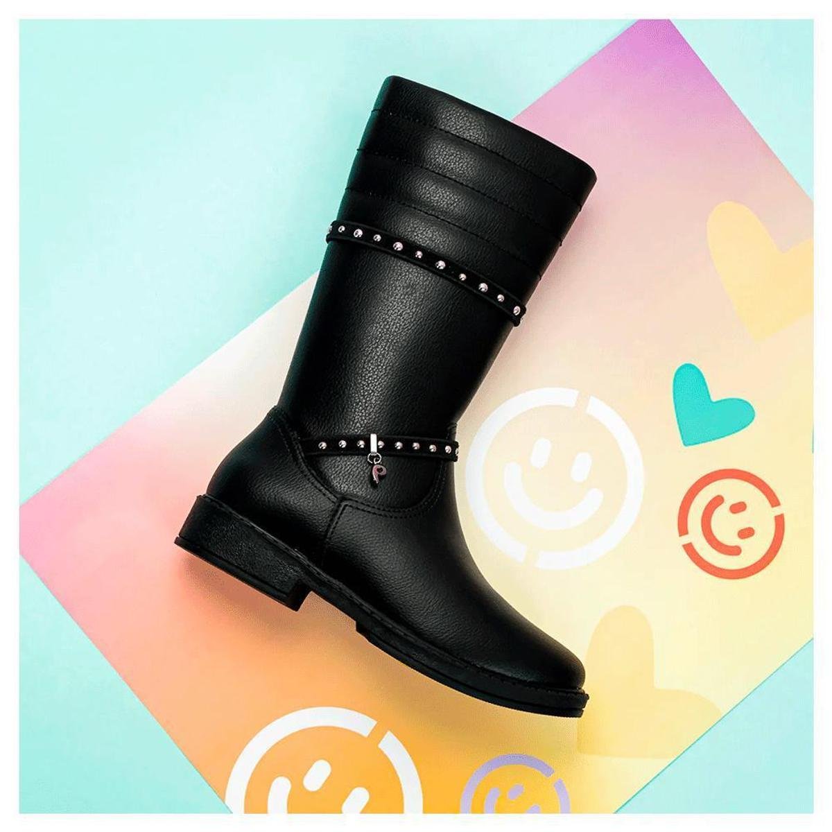 Leather Zattini Botas Femininas Coturno Zattini Bota Santa Lolla