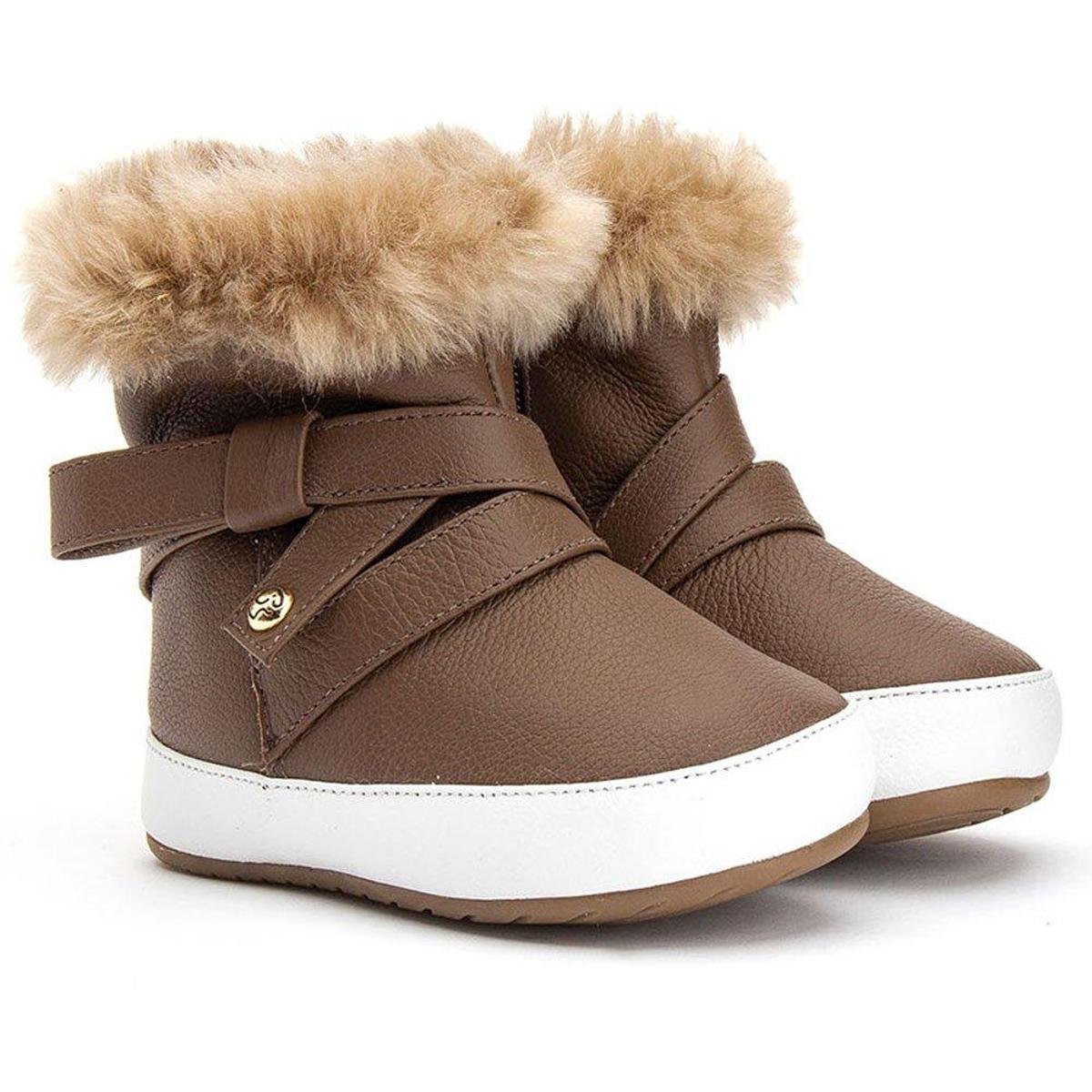 Bota Infantil Gambo Baby BT50536-1936 Tamanhos 16 ao 23 - Marrom | Zattini