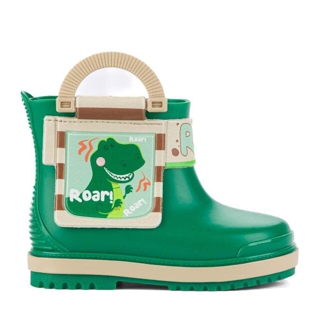 Bota Infantil Grendene 22729 Verde/Bege