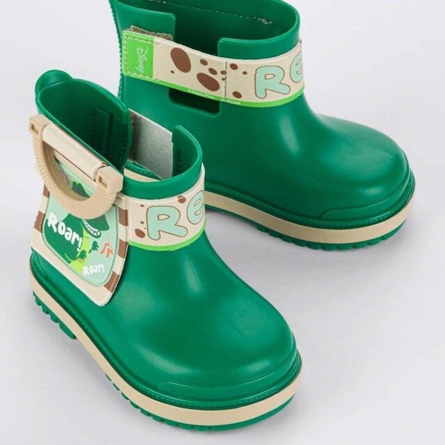 Bota Infantil Grendene 22729 Verde/Bege