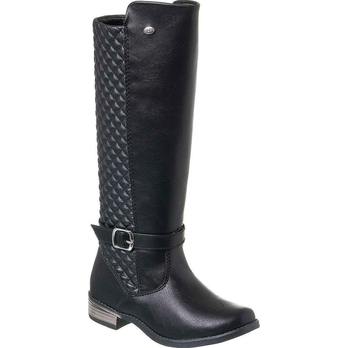 Bota Infantil Klin Atena Matelassê Feminina - Marrom | Zattini