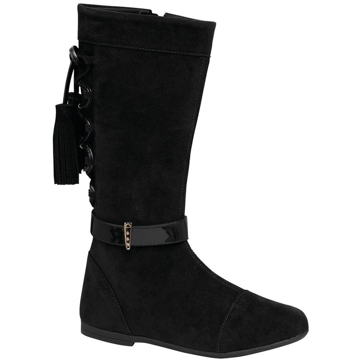 bota infantil preta lilica ripilica