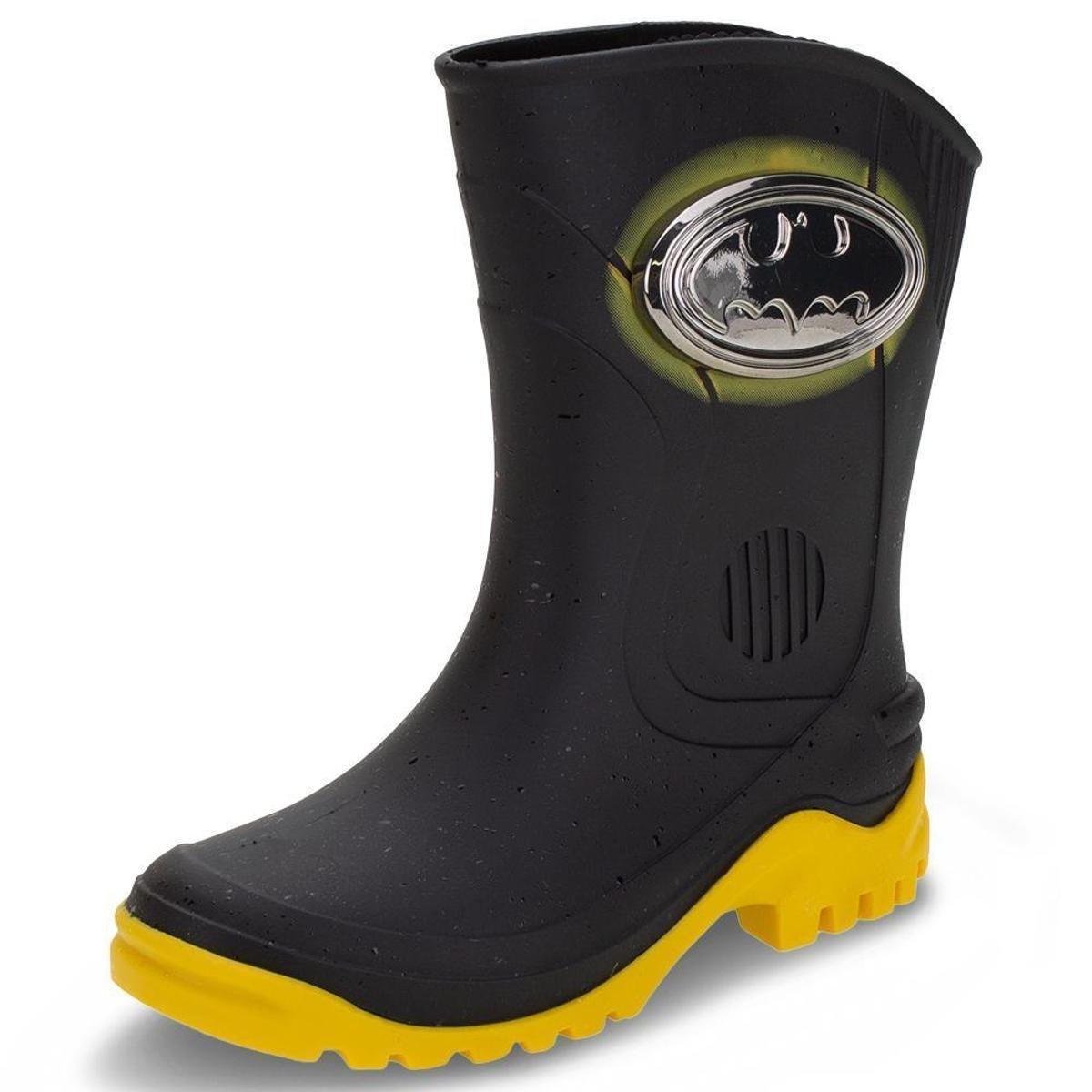 Bota Infantil Masculina Liga Da Justiça Grendene Kids - 22229 - Preto+Mostarda é boa?