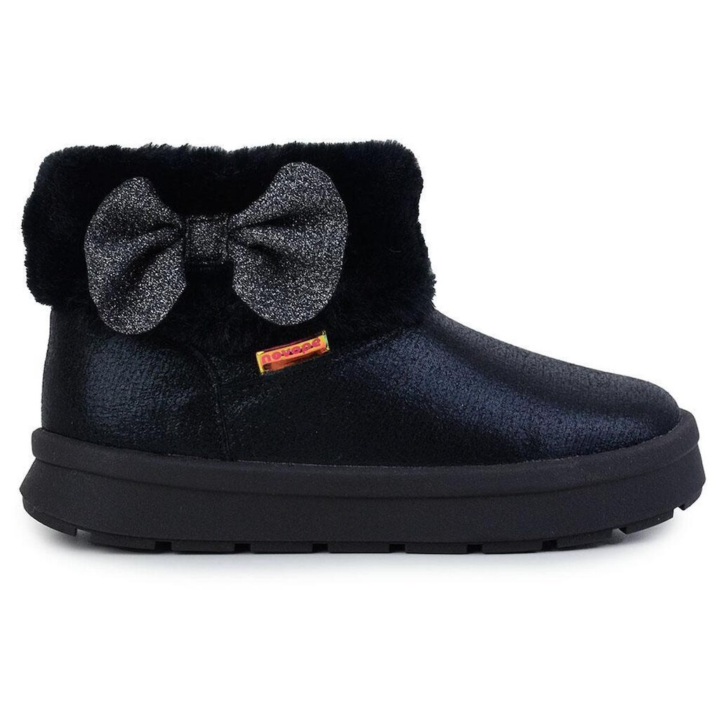 Bota Infantil Meninas CB Novopé Pele Preta - 5100