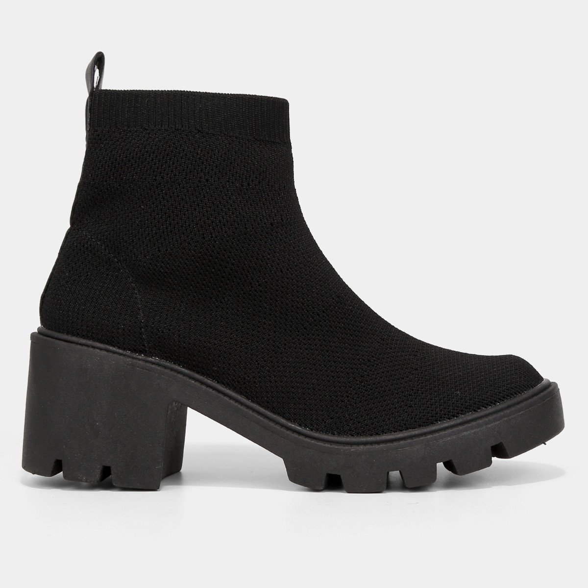 Bota Look Fashion Cano Médio Feminina Menor preço em Bota Look Fashion Cano Médio Feminina