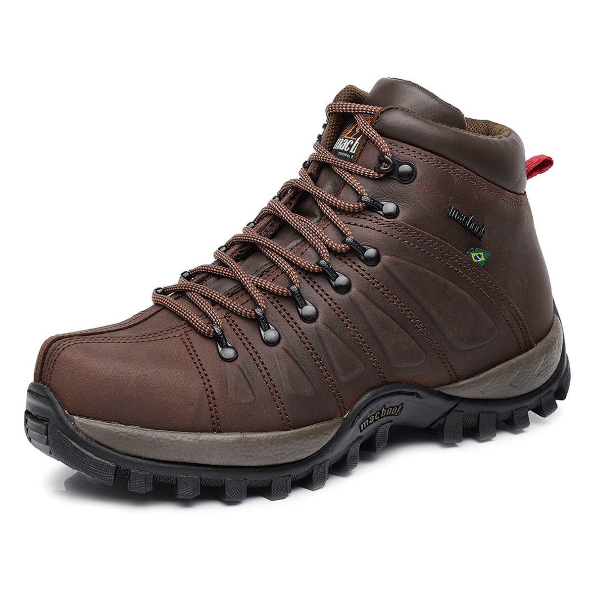 Bota Macboot Uirapuru 6 Masculina - Café | Zattini