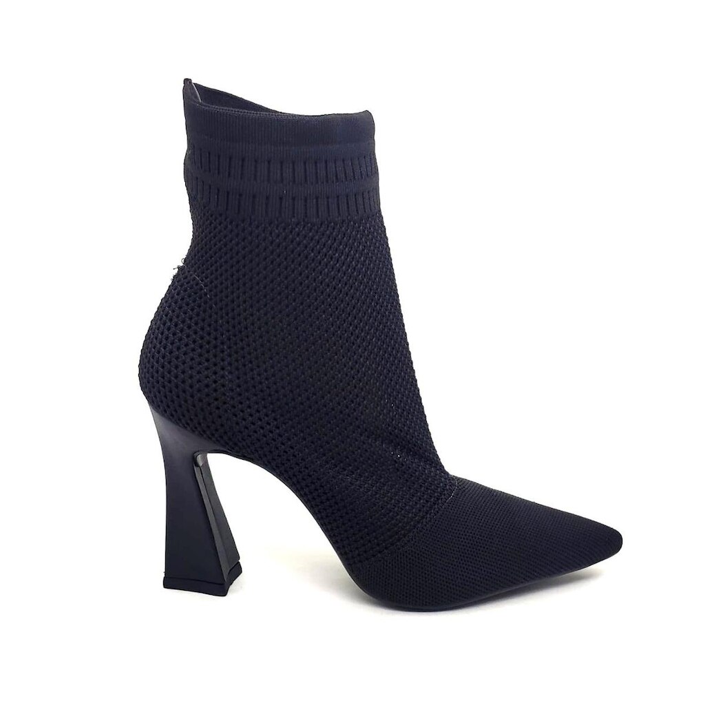 Bota Mariotta Feminina Knit Preto - 39183