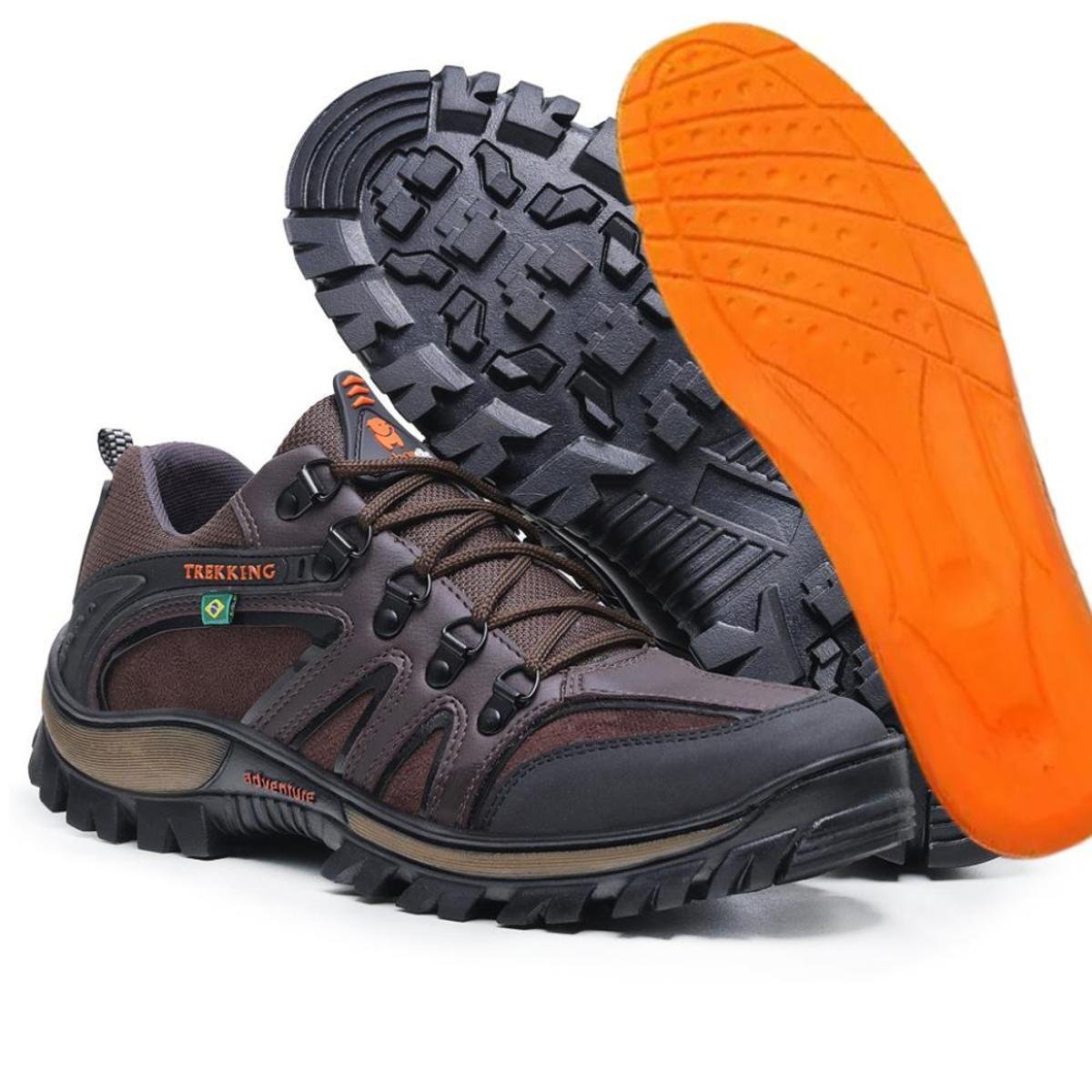 Bota Masculina Adventure Confortavel Masculino Trilha Menor preço em Bota Masculina Adventure Confortavel Masculino Trilha