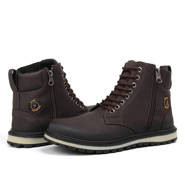 Bota Masculina Adventure Coturno Cano Médio Conforto