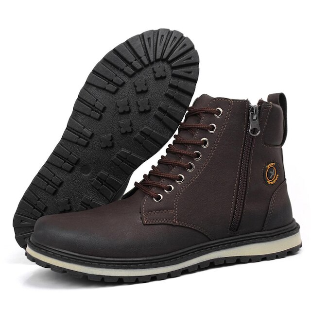 Bota Masculina Adventure Coturno Cano Médio Conforto