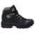 Bota Masculina Adventure Coturno De Couro Com Ca Preto Com Verde - Preto+Verde Limão