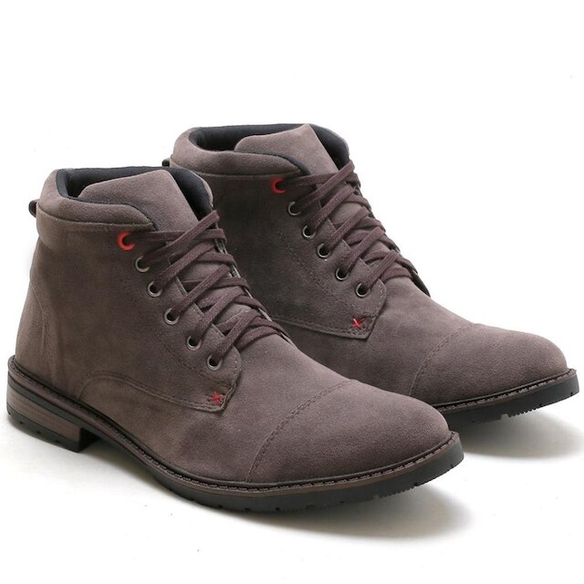 Bota Masculina Bredeni Camurça Latitude Estilo Casual