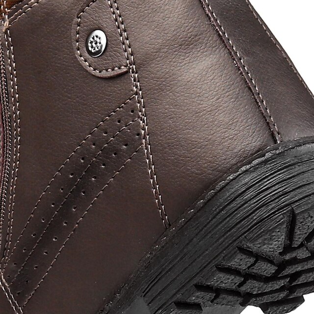 Bota Masculina Casual Cano Curto Cadarço Conforto Coturno