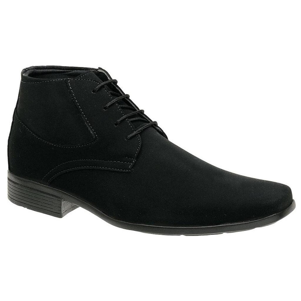 Bota Masculina Chelsea Social Cano Baixo em Nobuck Fumex Premium Moderno Dia-a-Dia