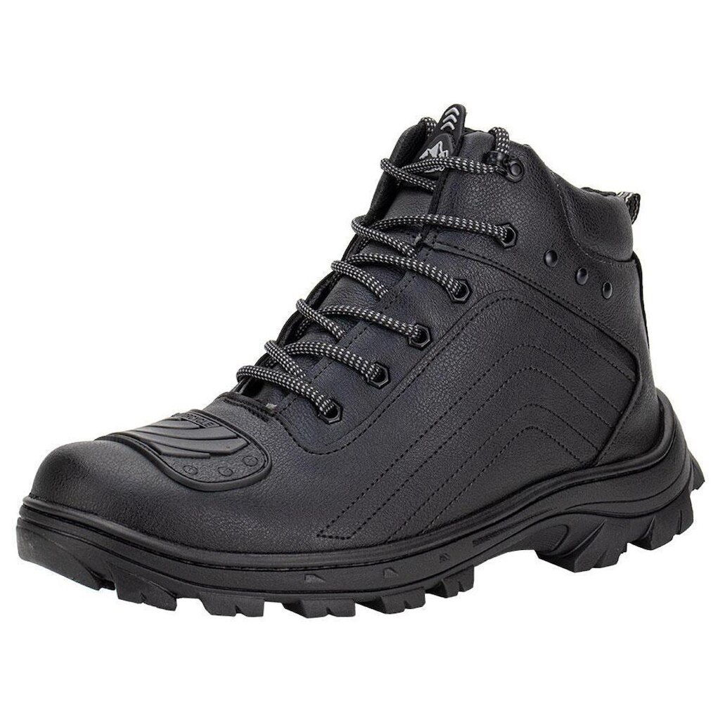 Bota Masculina Coturno Moto West Line 8033