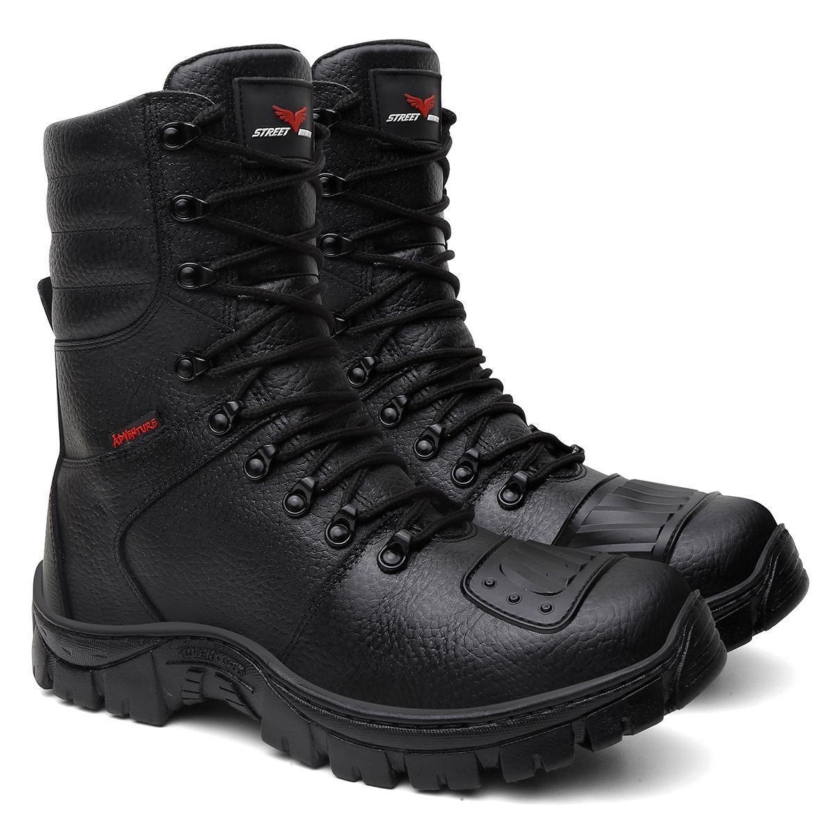 Usar Coturno Militar Coturno Masculino Rock Cano Longo Bota