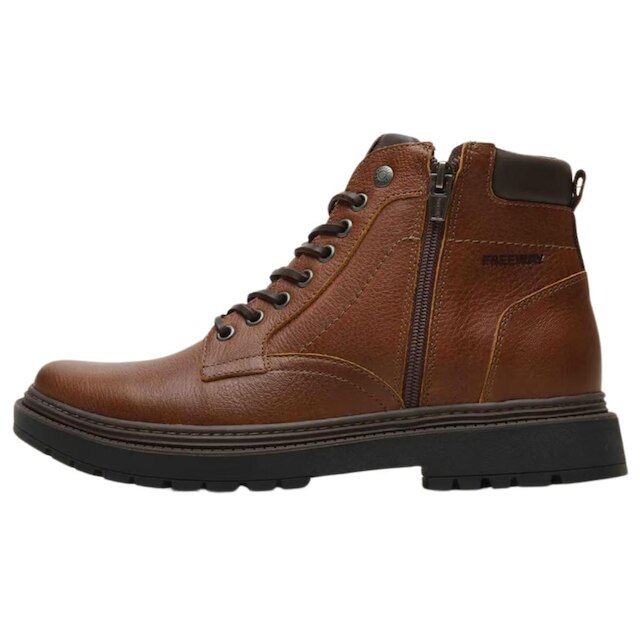 Bota Masculina De Couro Freeway Marrocos