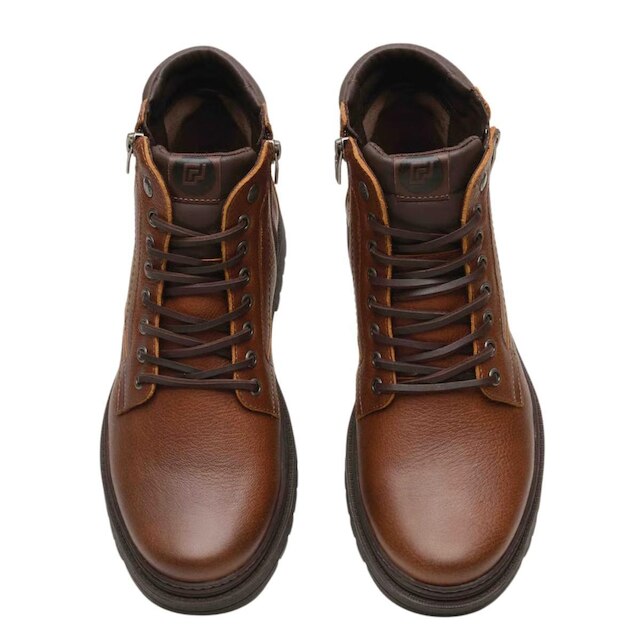 Bota Masculina De Couro Freeway Marrocos