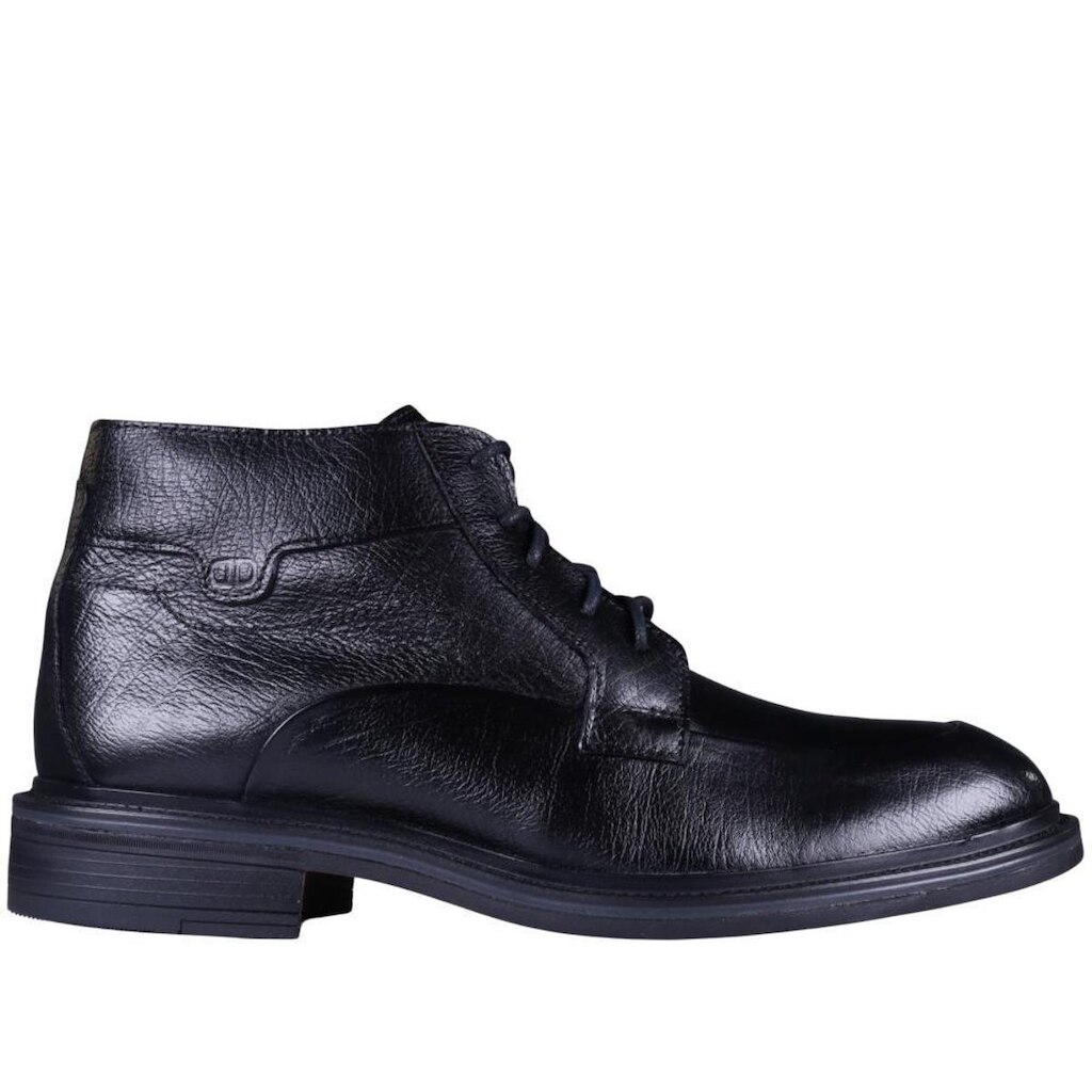 Bota Masculina Democrata em Couro 597103 Preto
