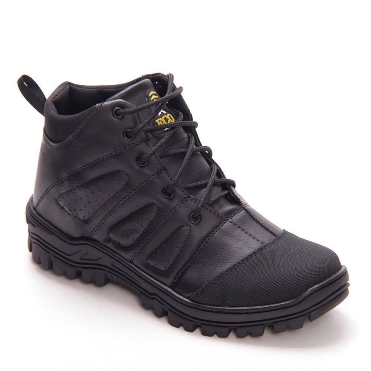 Bota Masculina Eco Canyon Trilha Adventure Star Land - Preto Menor preço em Bota Masculina Eco Canyon Trilha Adventure Star Land - Preto