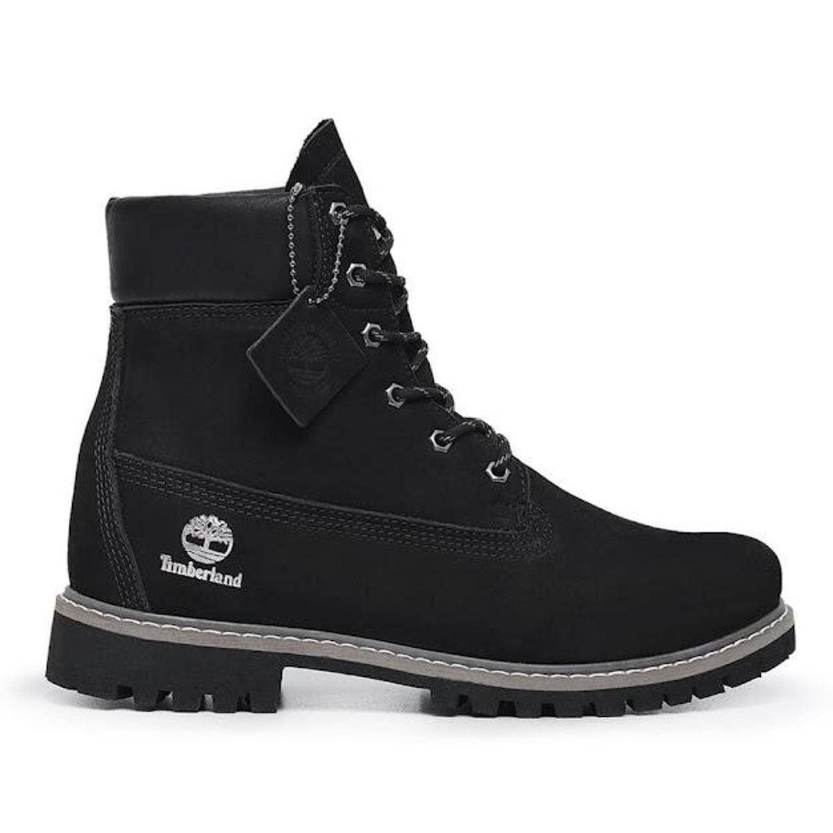 Bota Feminina Timberland Bota Couro Timberland Black Forest