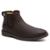 Bota Masculina Venetto Couro Legítimo - Marrom Escuro