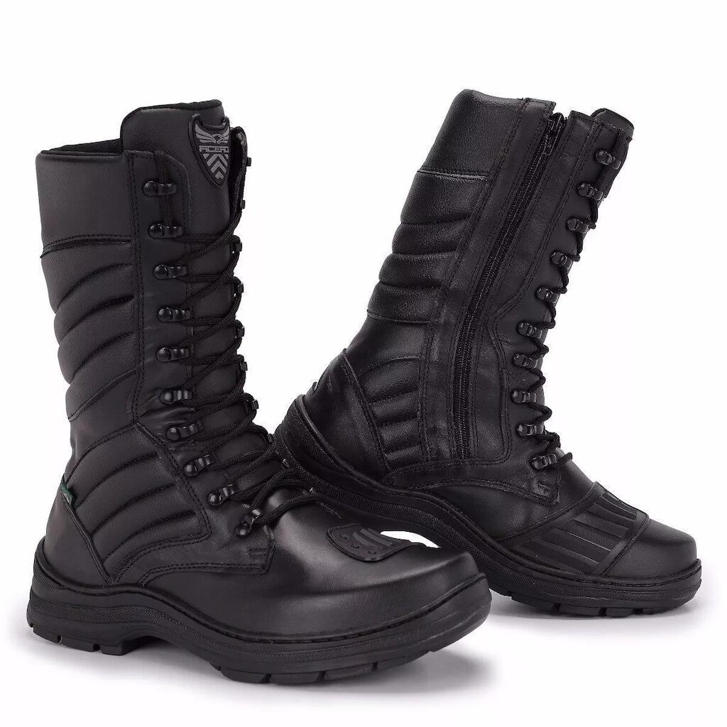 BOTA MILITAR ACERO COURO HUNTER